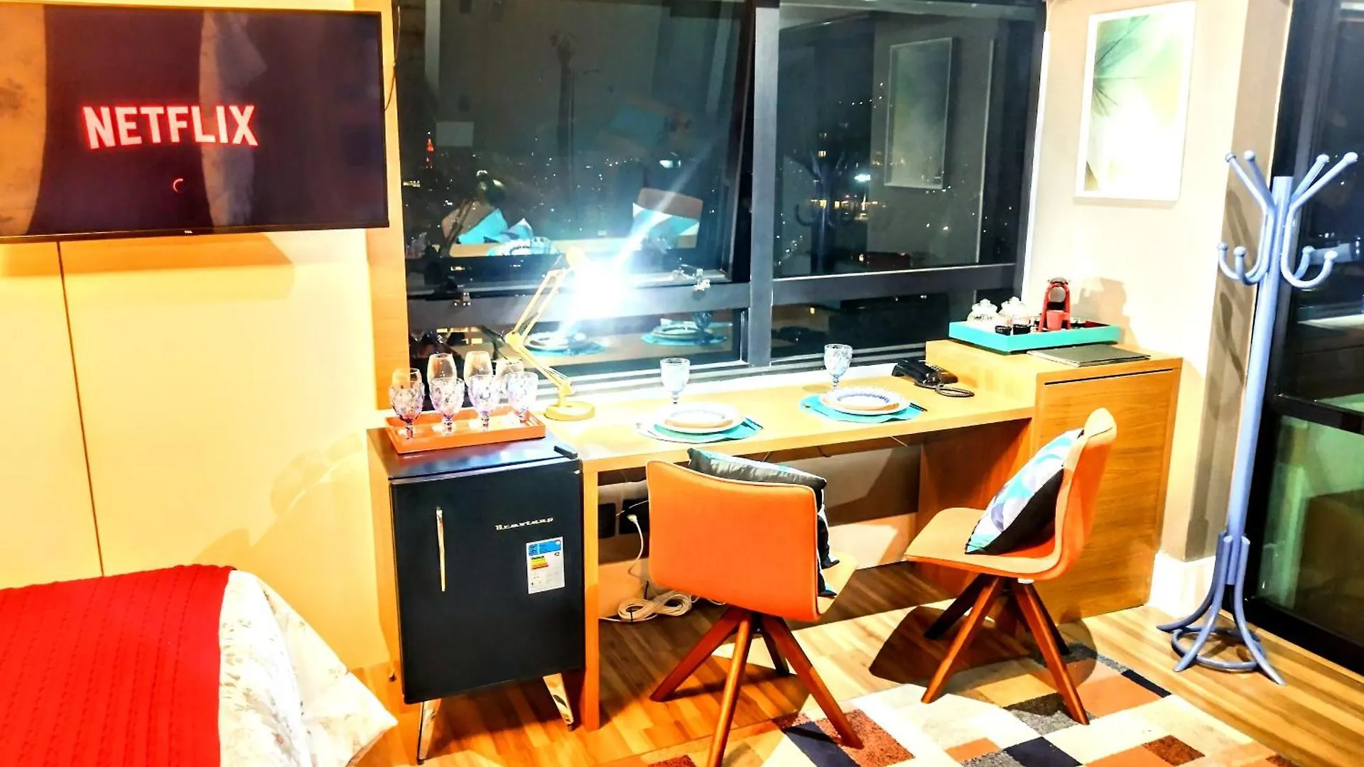 Master Deluxe Studio Varanda - Premium Blue Tree - Av Paulista - Black Edition Spa - By Housenn ساو باولو فندق