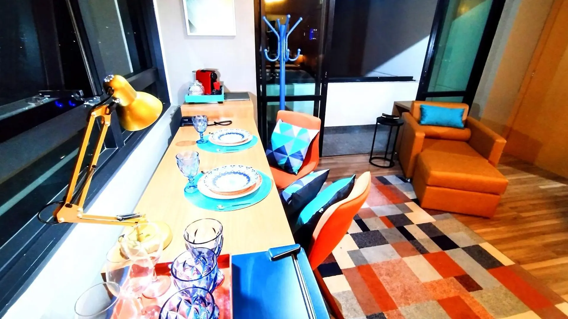 Master Deluxe Studio Varanda - Premium Blue Tree - Av Paulista - Black Edition Spa - By Housenn ساو باولو فندق